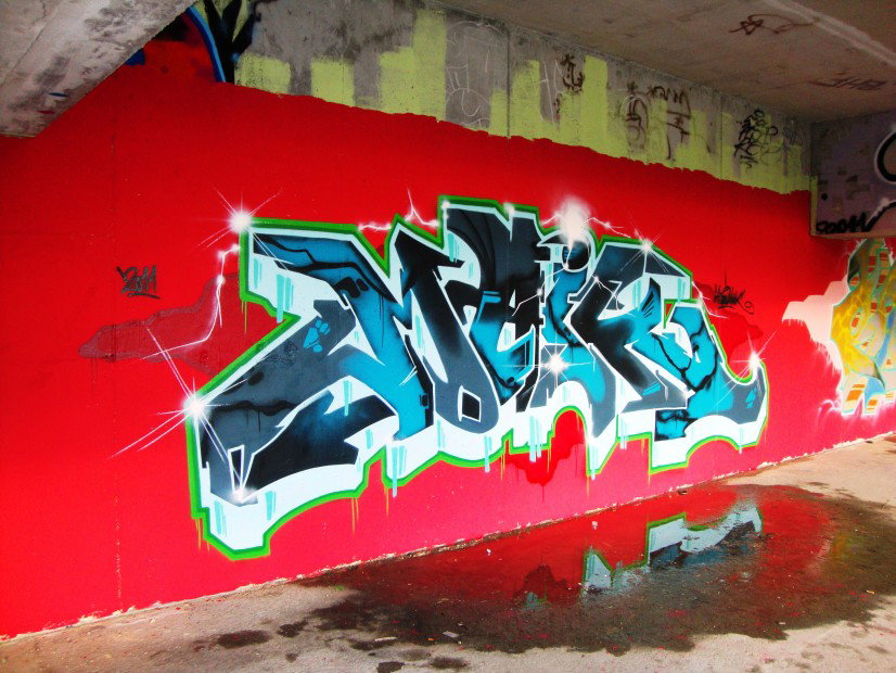 Graffiti Wall - Photo by atzemaik (2011)