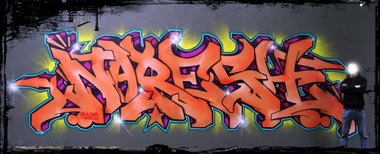 Graffiti Wall in Berlin - Photo by atzemaik - naresh (2013)