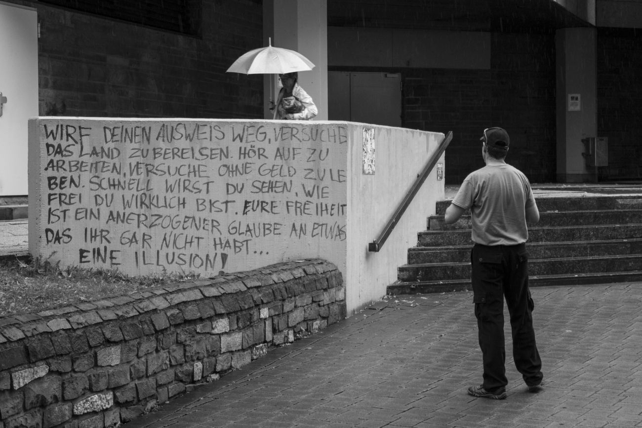 Graffiti Wall in Deutschland - Photo by atzpodien477 - ?, fragezeichen (2008)