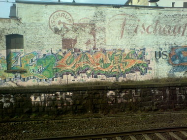 Graffiti Wall in Wuppertal - Photo by auslaender - weis, wuppertal