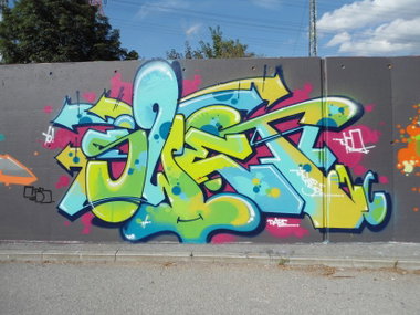 Graffiti Wall in Hamburg - Photo by auslaender - swet, tws, hamburg (2013)
