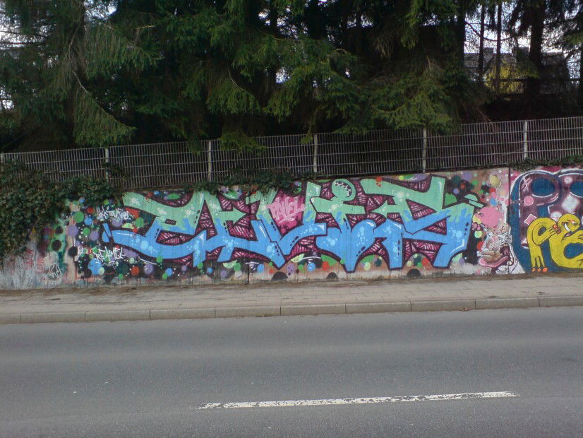 Graffiti Wall in Gevelsberg - Photo by auslaender - elvis, gevelsberg, hall