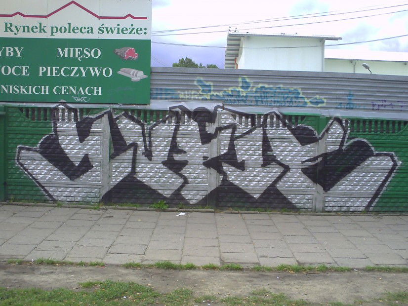 Graffiti Bombing in Gdansk - Photo by auslaender - yupie, gdansk