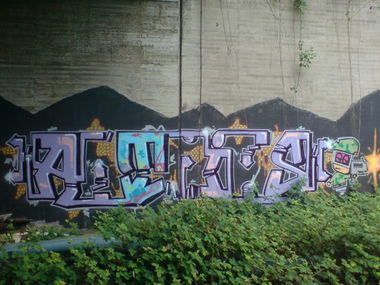 Graffiti Wall in Solingen - Photo by auslaender - atis, solingen