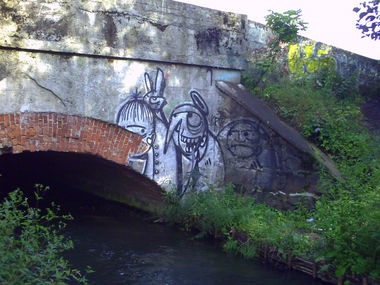 Graffiti Artwork in Gdansk - Photo by auslaender - character, gdansk