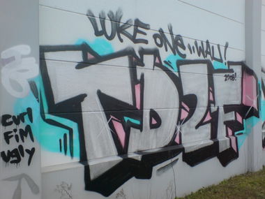 Graffiti Bombing in Schwelm - Photo by auslaender - td2f, schwelm