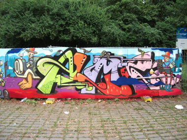 Graffiti Wall - Photo by auslaender