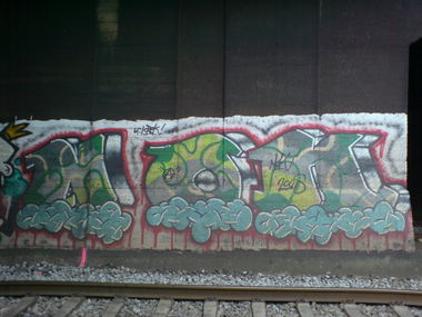 Graffiti Bombing in Wuppertal - Photo by auslaender - nok, wuppertal