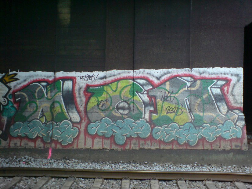 Graffiti Bombing in Wuppertal - Photo by auslaender - nok, wuppertal