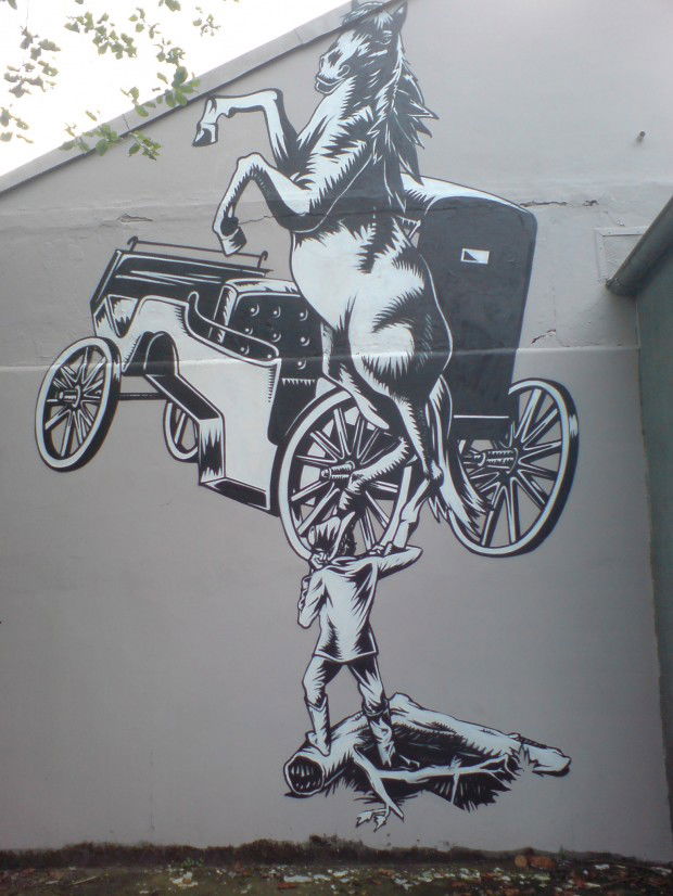 Graffiti Wall - Photo by auslaender - pferd, one, wuppertal