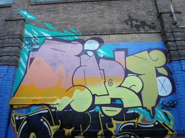 Graffiti Wall - Photo by auslaender - early, leeuwarden