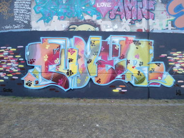 Graffiti Wall - Photo by auslaender - toner, hamburg (2014)