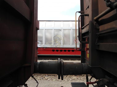 Graffiti Train - Photo by auslaender - köln