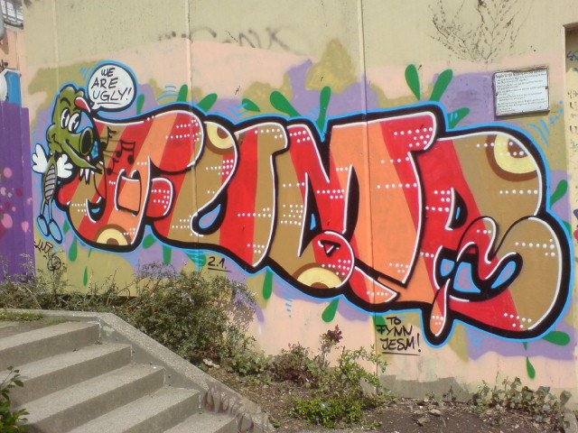 Graffiti Wall - Photo by auslaender - fume, wau, wuppertal