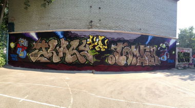 Graffiti Wall in Ekaterinburg - Photo by autistic_youth - tracy, odes, sfaer