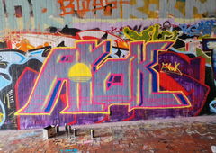 Graffiti Wall - Photo by avalanche - atak