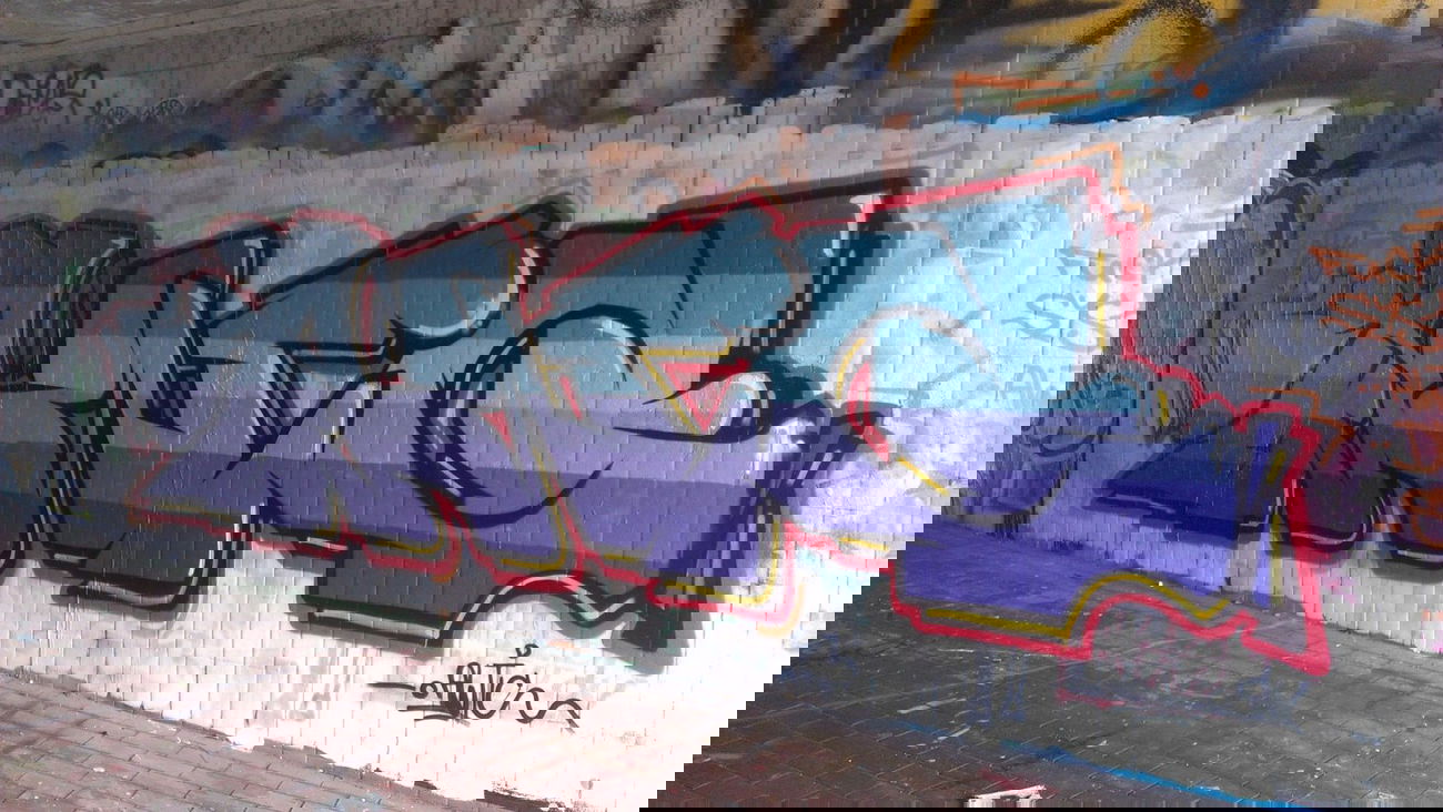 Graffiti Wall in Saarbrücken - Photo by awicONE - awic (2015)