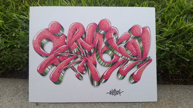Graffiti Sketch - Photo by ayejbzy (2016)