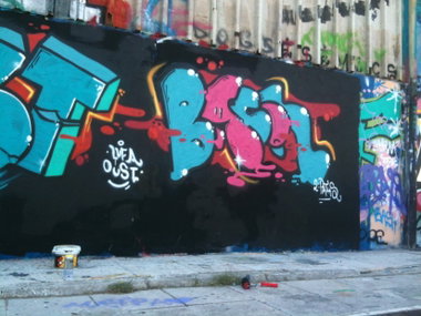 Graffiti Wall - Photo by bacon