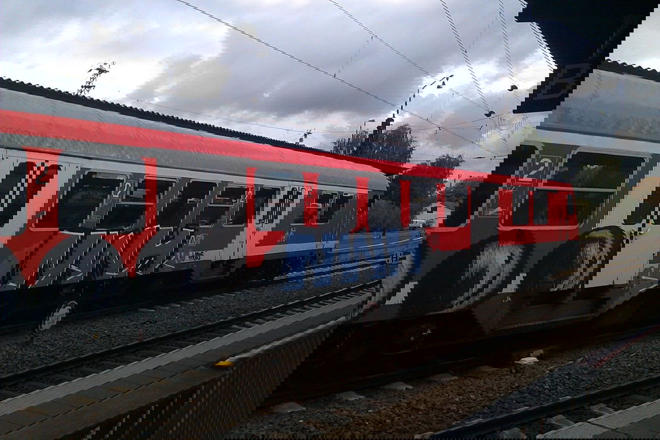 Graffiti Train - Photo by bagel - Pse, Oscar, Nwh (2013)