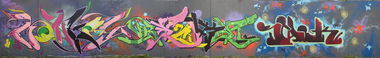 Graffiti Wall - Photo by baker - Monkey, Baker, Stalk (2013)