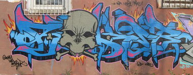 Graffiti Wall - Photo by baker - Baker (2009)