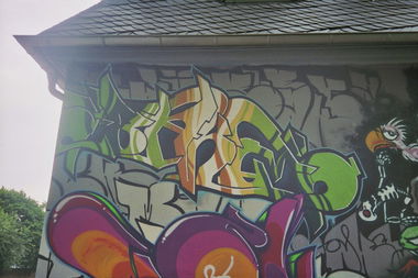 Graffiti Wall - Photo by baker - Baker (2006)