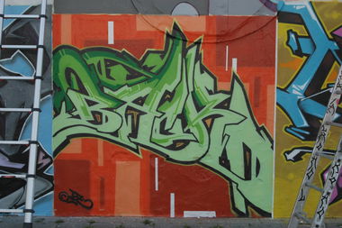 Graffiti Wall - Photo by baker - Baker (2004)