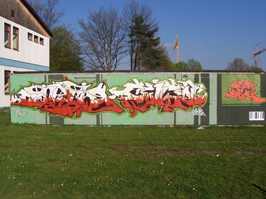 Graffiti Wall - Photo by baker - Baker, Edgar (2005)