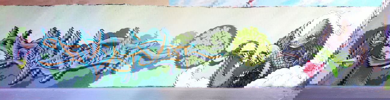 Graffiti Wall - Photo by baker - Baker, Monkey (2011)