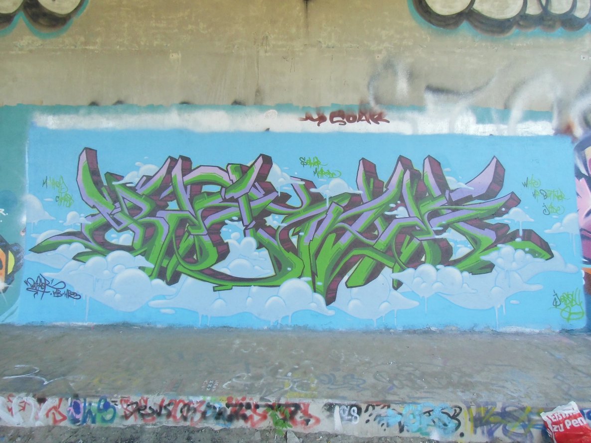 Graffiti Wall - Photo by baker - Baker (2013)