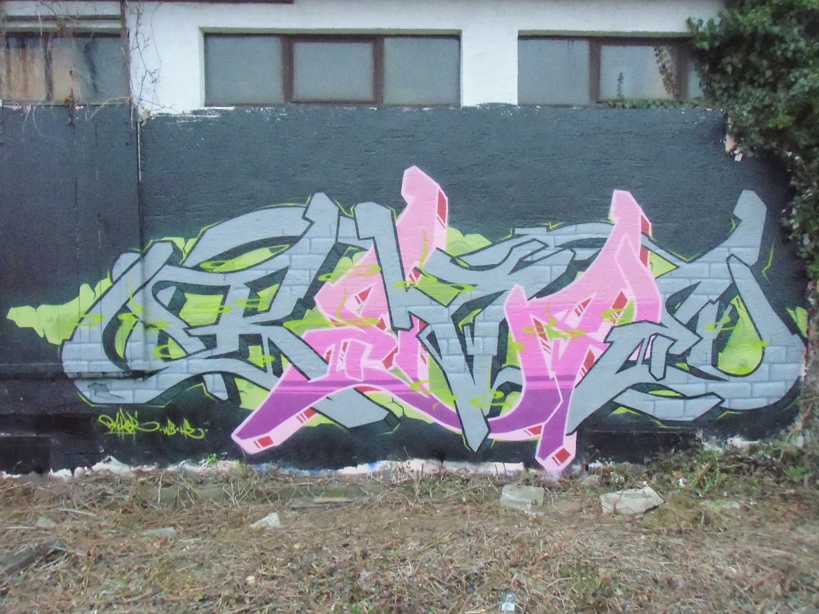 Graffiti Wall - Photo by baker - Baker (2013)