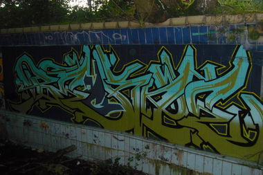 Graffiti Wall - Photo by baker - Baker (2010)
