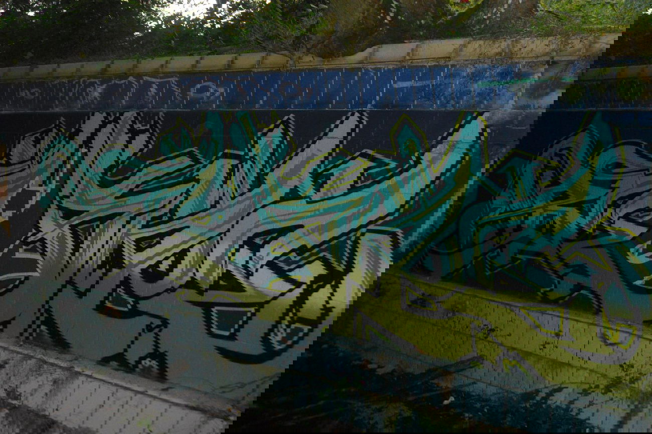 Graffiti Wall - Photo by baker - Baker (2010)