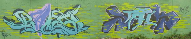 Graffiti Wall - Photo by baker - Baker, Stalk (2011)