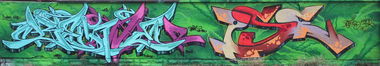 Graffiti Wall - Photo by baker - Baker, Stalk (2013)