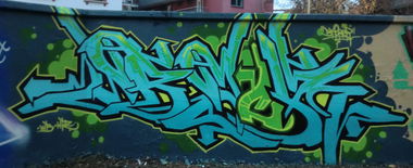 Graffiti Wall - Photo by baker - Baker (2010)