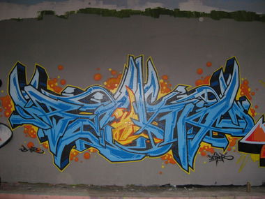 Graffiti Wall - Photo by baker - Baker (2010)