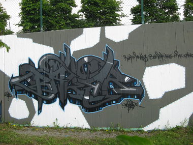 Graffiti Wall - Photo by baker - Baker (2009)