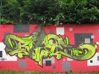 Graffiti Wall - Photo by baker - Baker (2009)