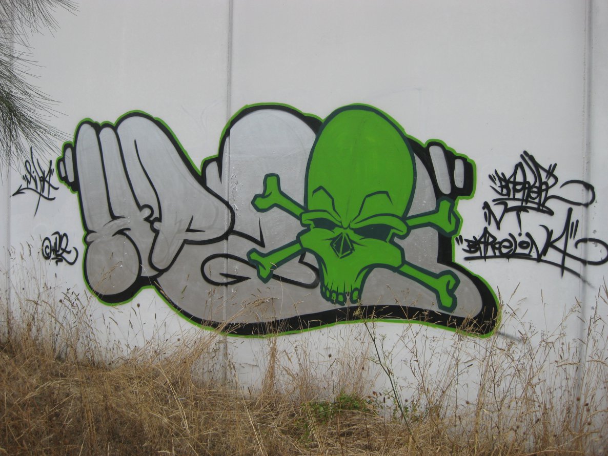Graffiti Wall - Photo by baker - Baker (2009)