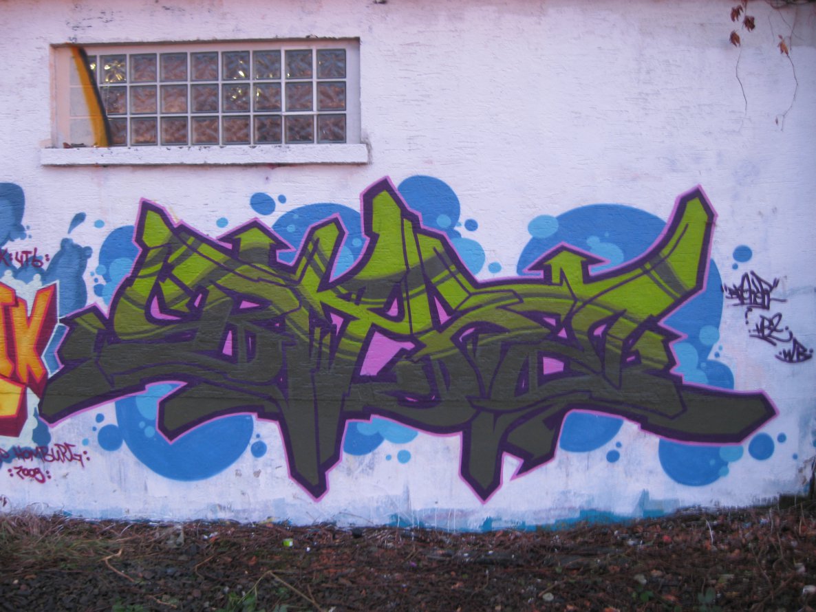 Graffiti Wall - Photo by baker - Baker (2009)