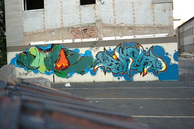 Graffiti Wall - Photo by baker - Chaos, Baker (2007)