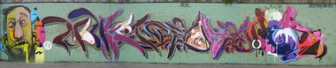Graffiti Wall - Photo by baker - Canz31, Monkey, Baker (2012)