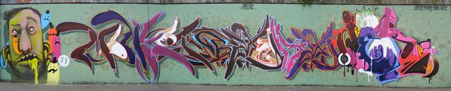 Graffiti Wall - Photo by baker - Canz31, Monkey, Baker (2012)
