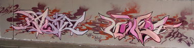 Graffiti Wall - Photo by baker - Baker, Monkey (2012)