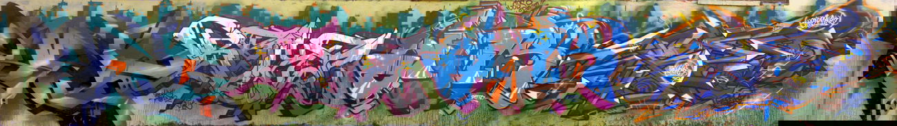 Graffiti Wall - Photo by baker - Omen, Baker, Okis (2013)