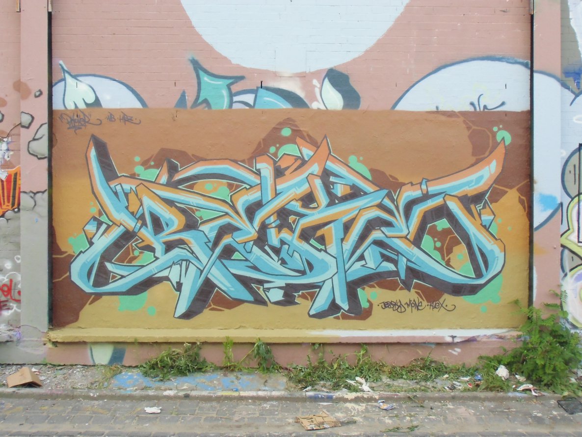 Graffiti Wall - Photo by baker - Baker (2013)