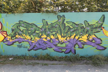 Graffiti Wall - Photo by baker - Baker (2013)