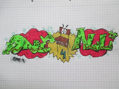 Graffiti Sketch - Photo by balticbeast99 - one4all, battle, balticbeasts (2016)